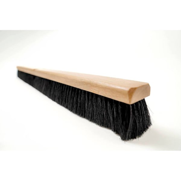 Renown Tampico Floor Sweep Push Broom, 36 In., Black