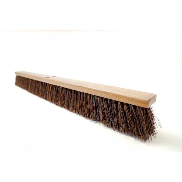 Renown Palmyra Garage Heavy Sweep Push Broom, 36 In., Brown