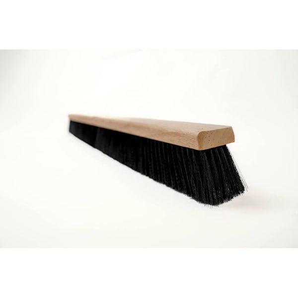 Renown Polypropylene Medium Heavy Sweep Push Broom, 36 In., Black