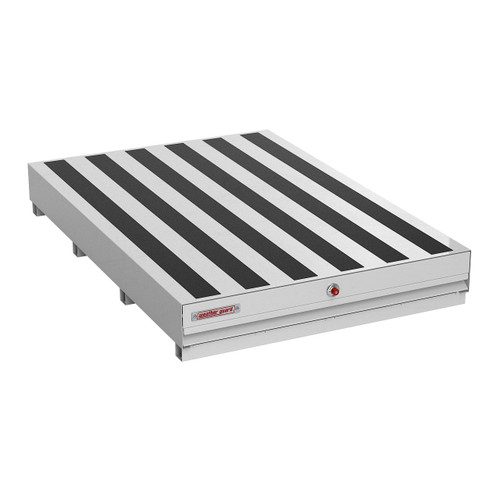 Weather Guard 379-3-04 Pack Rat One Drawer Unit - 72 in. x 49 1/2 in. x 9 1/2 in., White