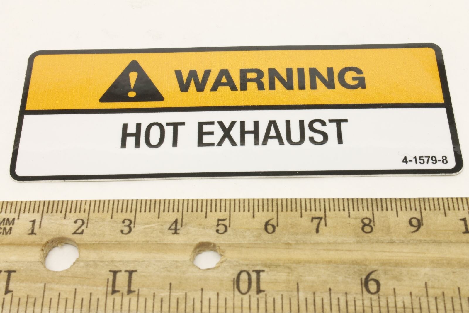 Genie Part # 4-1579-8GT – Hot Exhaust Decal