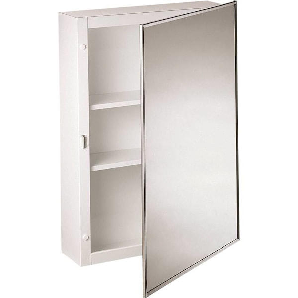 16W X 26"H Surface Mount Mirror Medicine Cabinet