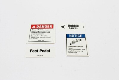 Genie Part # 40570GT – Decal Kit Sfty/Inst. Iwp-S