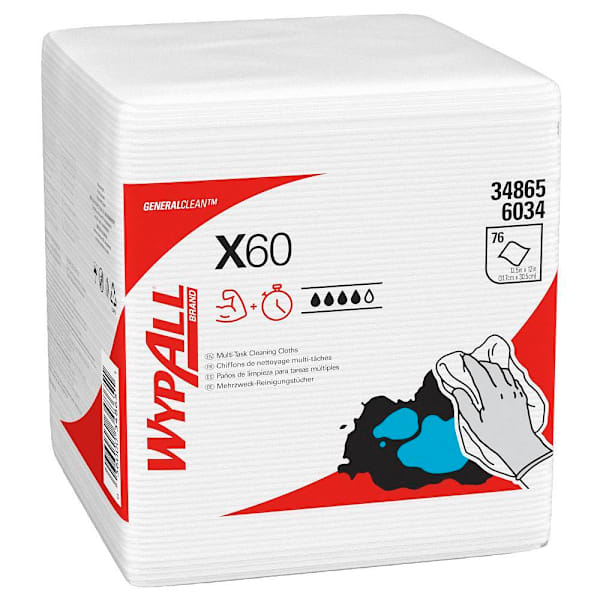 Wypall General Clean X60 Cleaning Cloths