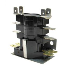 Rheem-Ruud 42-23116-07 3-Pole Sequencing Relay TPST N/O 0.2A 24 VAC