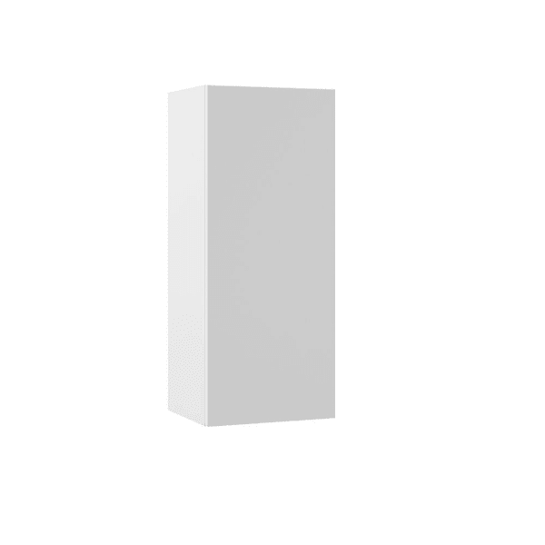Hampton Bay Designer Series Edgeley 15" W x 12" D x 36" H Assembled Slab Wall Cabinet, White