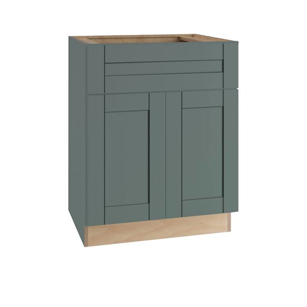 Home Decorators Collection Express Verdant Green Bath Sink Base 27"Wx21"Dx34.5"H