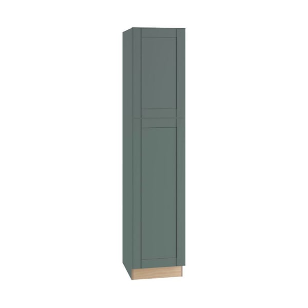 Home Decorators Collection Express Verdant Green Pantry Left 18"W x 24"D x 84"H