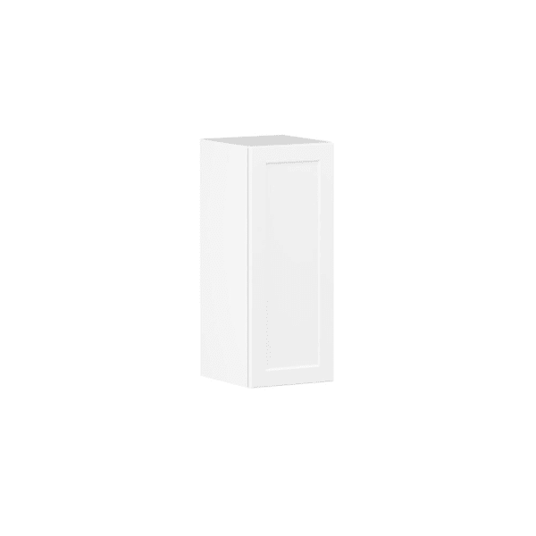 Hampton Bay Designer Series Melvern 12" W x 12" D x 30" H Assembled Shaker Wall Cabinet, White