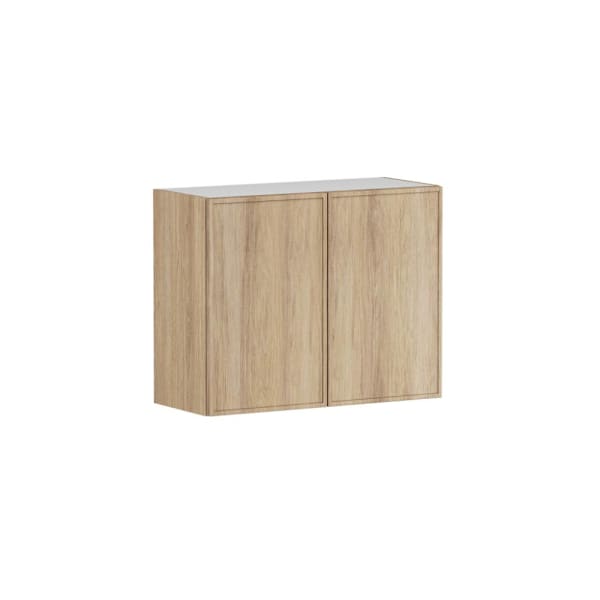 Hampton Bay Designer Series Renly 30" W x 12" D x 24" H Assembled Slim Shaker Wall Bridge Cabinet, Sandstone