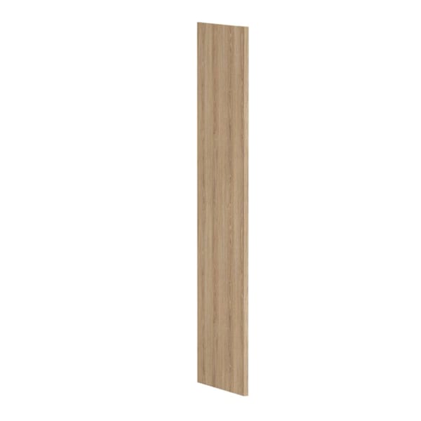 Hampton Bay Designer Series Renly 1.5" W x 96" H x 24.5" D Assembled Slim Shaker Panel, Sandstone