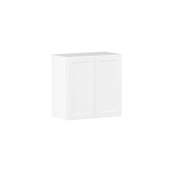 Hampton Bay Designer Series Melvern 24" W x 12" D x 24" H Assembled Shaker Wall Bridge Cabinet, White