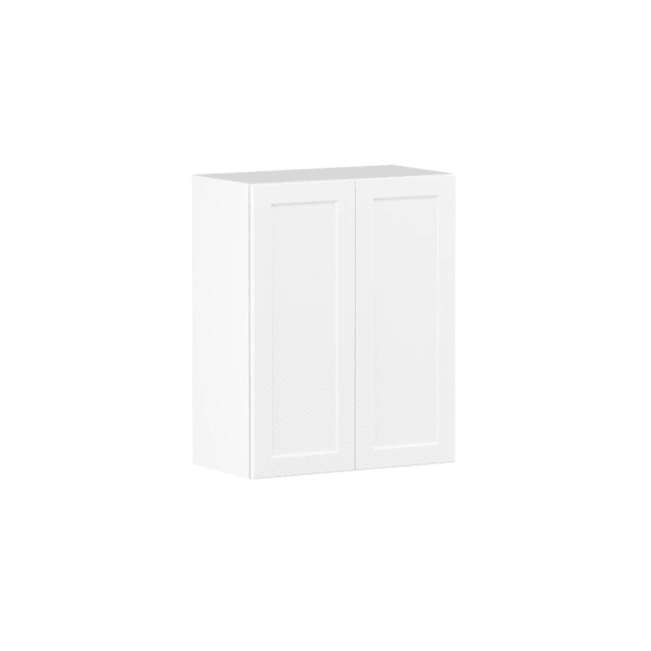 Hampton Bay Designer Series Melvern 24" W x 12" D x 30" H Assembled Shaker Wall Cabinet, White