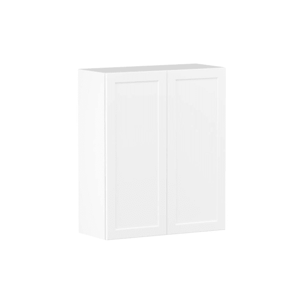 Hampton Bay Designer Series Melvern 30" W x 12" D x 36" H Assembled Shaker Wall Cabinet, White