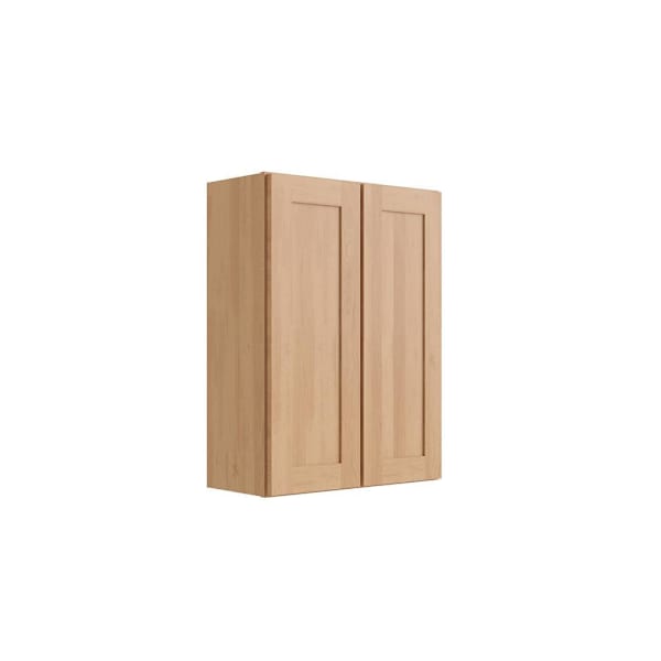 CNC Cabinetry Luxor Double Door Wall Cabinet 36"W x 36"H x 12"D, Harvest