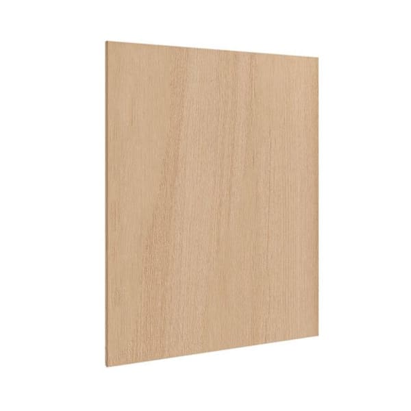 CNC Cabinetry Luxor Finished Vanity Skin, 20.25"W x 34.5"H, Harvest