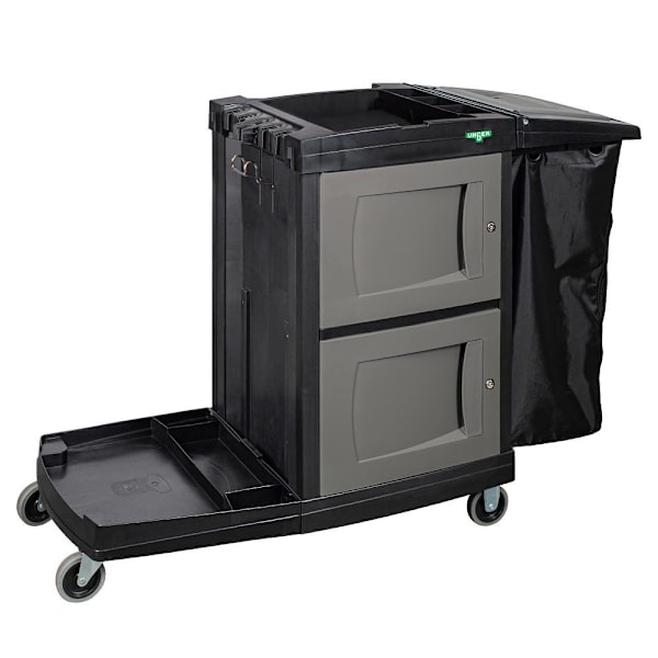 Unger CleanRx™ ProPlus Janitorial Cleaning Cart