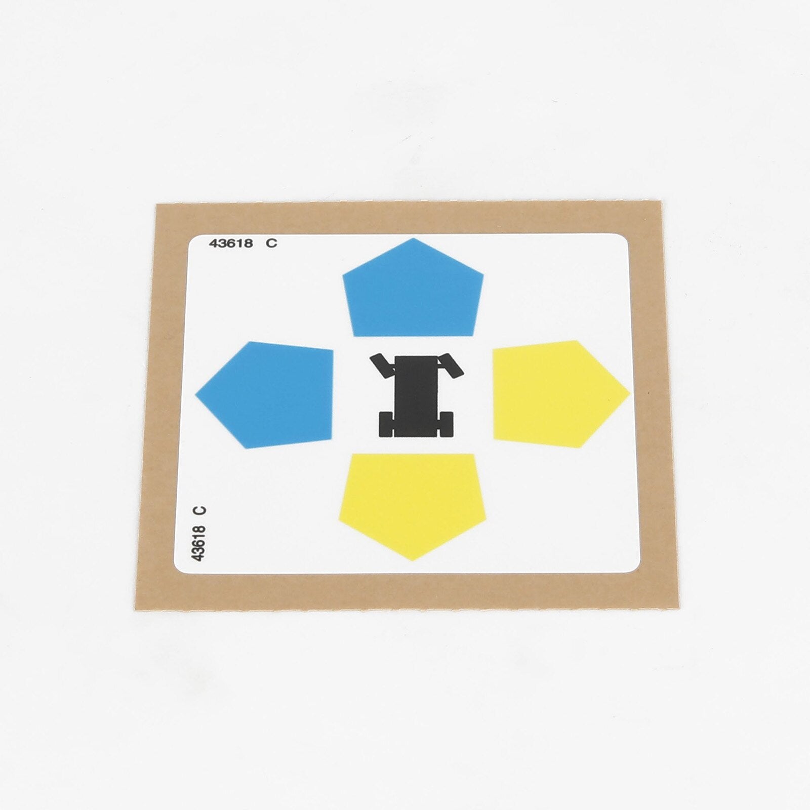 Genie Part # 43618GT – Decal, Label - Direction Arrows