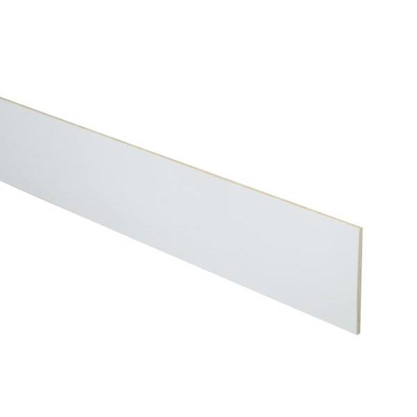Newport 96 In. W X 0.125 In. D X 4.5 In. H Matching Toe Kick In Pacific White