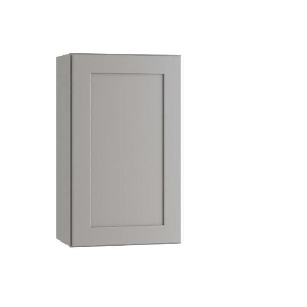Newport 21 In. W X 12 In. D X 30 In. H Assembled Plywood Wall Kitchen Cabinet In Pearl Gray With Soft Close