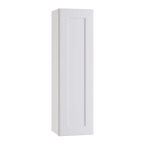 Newport 9 In. W X 12 In. D X 42 In. H Assembled Plywood Wall Kitchen Cabinet In Pacific White With Soft Close