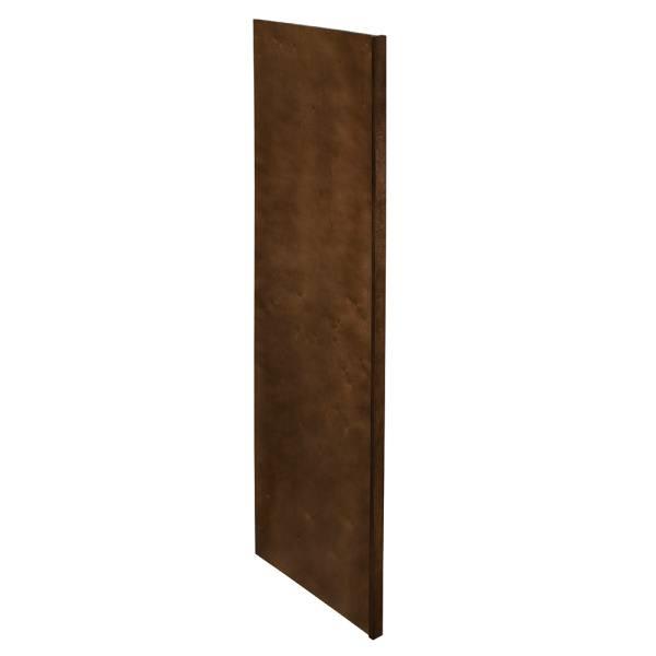 Newport 3 In. W X 24 In. D X 96 In. H Refrigerator Panel With 3 In. Filler In Manganite