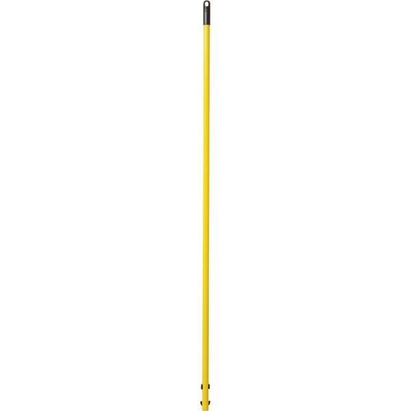 Rubbermaid Commercial 52 In. Quick-Connect Yellow Mop Handle (6-Pack)