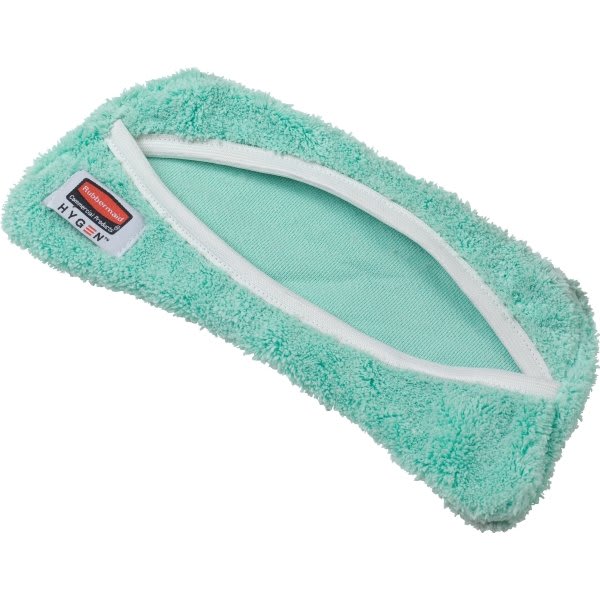 Rubbermaid Commercial Hygen™ Green Flexi Frame Dust Cover (12-Pack)