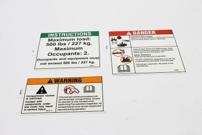 Genie Part # 46192GT – Decal Kit