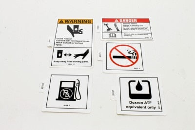 Genie Part # 48361GT – Decal Kit