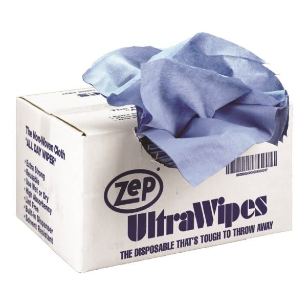 Zep Ultrawipes Disposable Wipes (450-Case) (Blue)