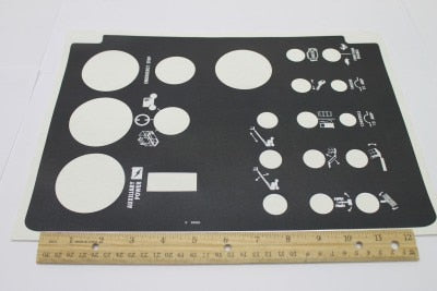 Genie Part # 49926GT – Decal, Gnd Cont Pnl, S45/60/80