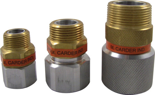 M. Carder 1 1/4 in. Single Plane Hose Swivels