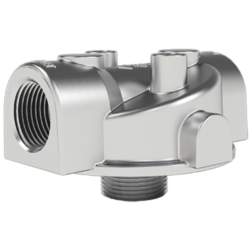 Cim-Tek 51023 3/4 in. NPT Aluminum Single Adapter for 20 Series Filters
