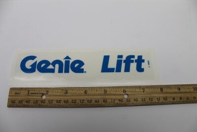Genie Part # 52982GT – Decal, Cosmetic, Genie Lift
