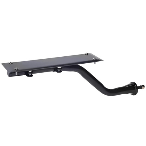 Merritt 569 Black Steel EZ-Mount Adjustable Fender Bracket - 27-30 in. Length, 10 in. Height