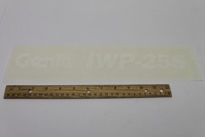 Genie Part # 62045GT – Decal, Cosmetic