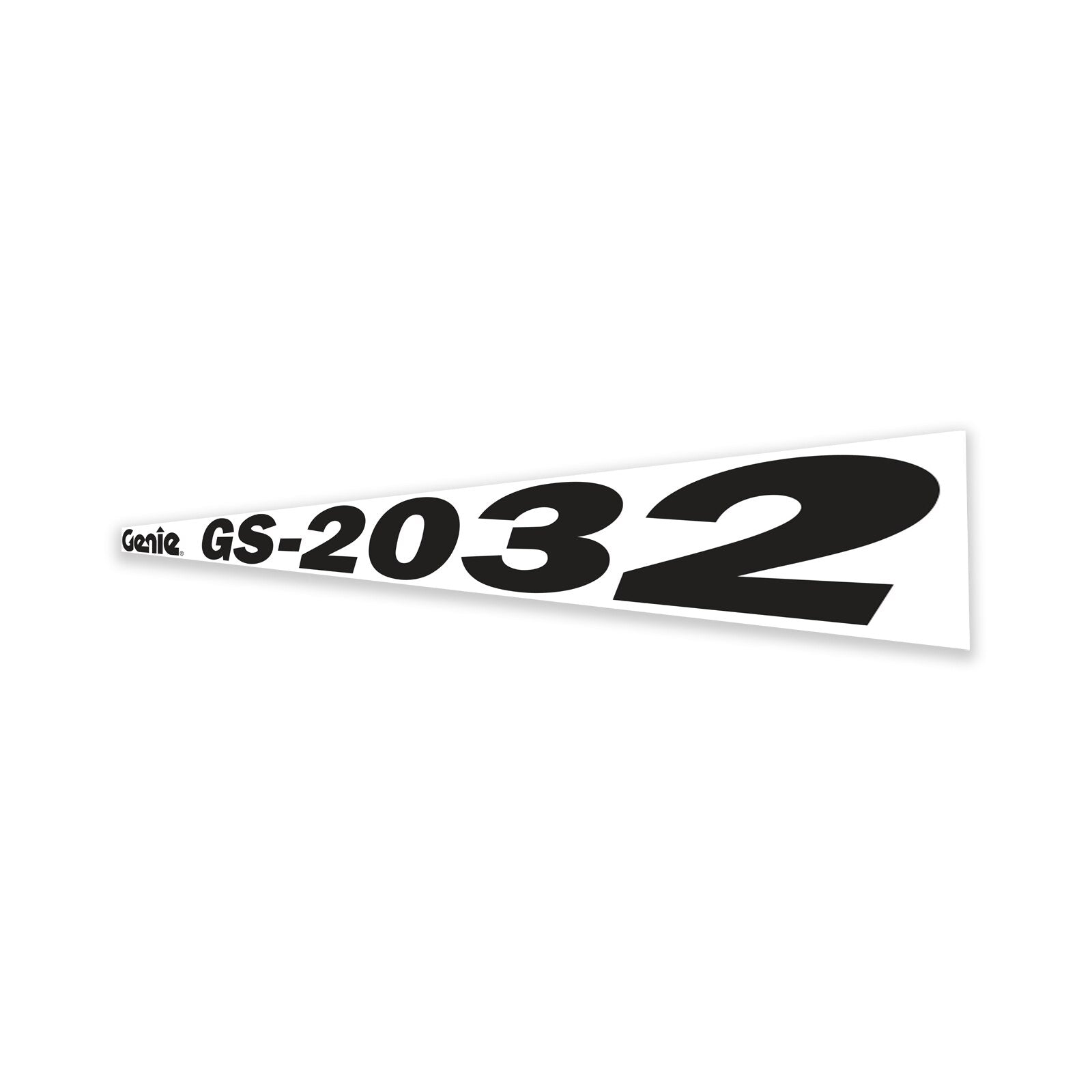 Genie Part # 62055GT – Decal, Cosmetic