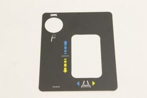 Genie Part # 72134GT – Control Panel Decal