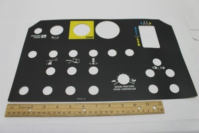 Genie Part # 72173GT – Decal, Platform Control Panel