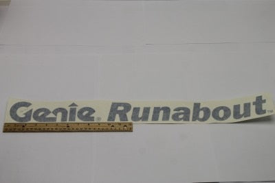 Genie Part # 72184GT – Decal, Cosmetic, Genie Runabout