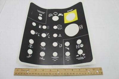 Genie Part # 72442FRGT – Decal, Ground Control Panel