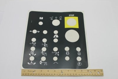 Genie Part # 72444GT – Decal, Ground Control Panel