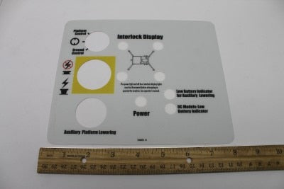Genie Part # 72856GT – Decal, Intlck Disply AWP Std