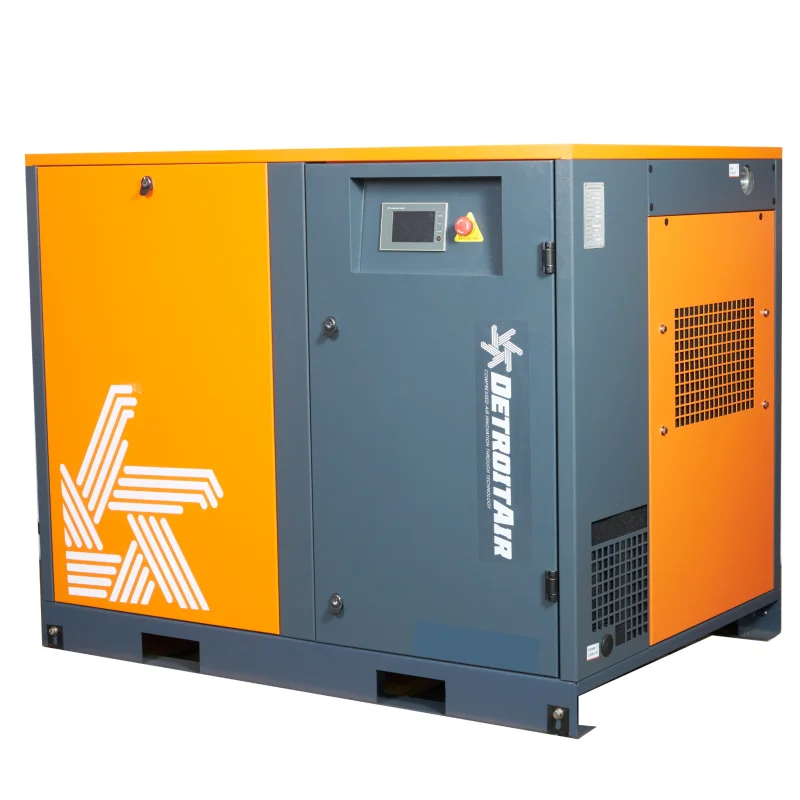 75kW / 100Hp Premium Detroit Air Screw Compressor 10Bar 430Cfm