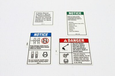Genie Part # 77523GT – Decal Kit
