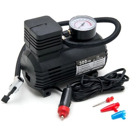 300 PSI Mini Air Compressor 12V with Gauge