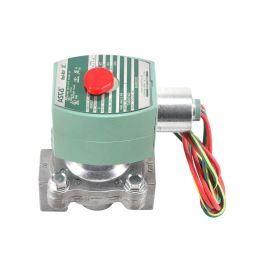 ASCO 8040G22 N/C Solenoid Valve 1/2" NPT 0-2 PSI Gas 120V 291 CFH