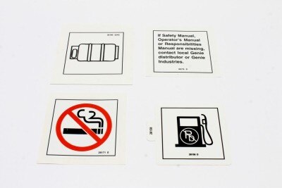 Genie Part # 82000GT – Decal Kit