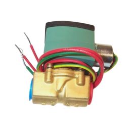 ASCO 8210G202 1-1/2" N/C Solenoid Valve Brass 5-150 PSI Air/Water
